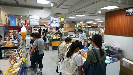 秋の北海道物産展が岡島百貨店でスタート 10月6日 山梨ライブ ててて ｔｖ