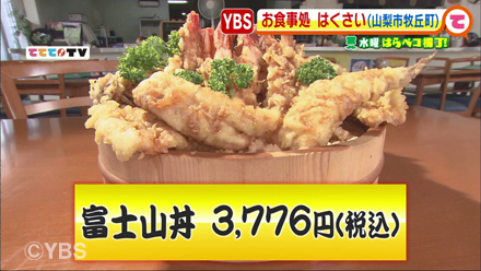 お食事処 はくさい 山梨ライブ ててて ｔｖ